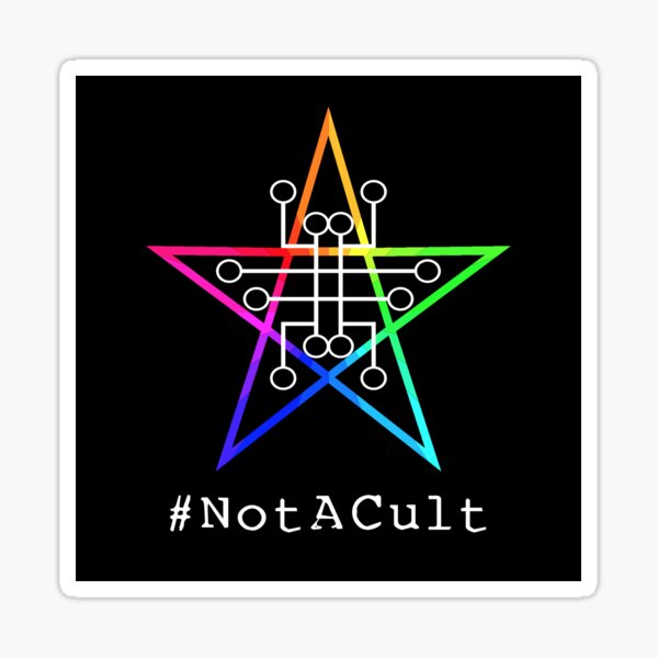 Not A Cult v4 Sticker