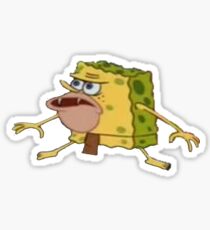 Caveman Spongebob Sticker