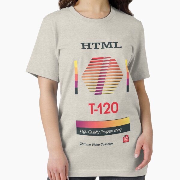 Retro Blank VHS HTML Essential T-Shirt