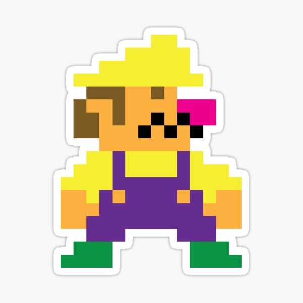 Nintendo Pixel Art Stickers Redbubble