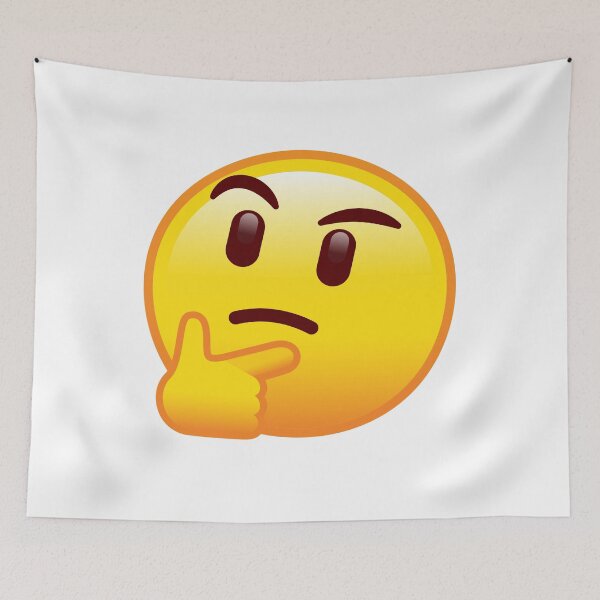 Item preview, Emoji Thinking designed and sold by BigRed126.