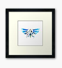 Zelda Triforce Framed Print