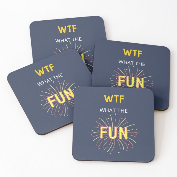 Item preview, what the fun designed and sold by magicpop.