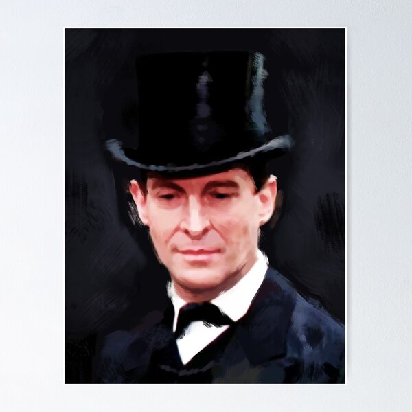 Item preview, Sherlock Holmes Jeremy Brett - A Gentleman’s Thought designed and sold by imageren.