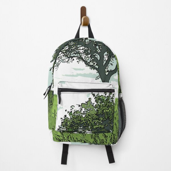 Item preview, Tree in a Green Field - White Clouds designed and sold by Loving Nature Gifts.