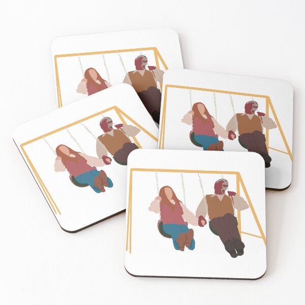 Item preview, wanda and vision swinging designed and sold by Emma Trowbridge.