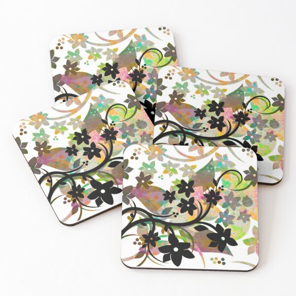 Item preview, Retro Floral Botanical Print designed and sold by ColsCreations.