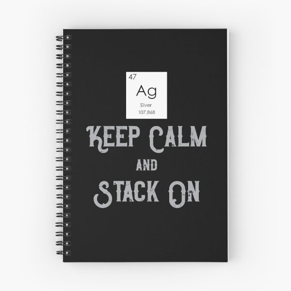 Item preview, Keep Calm and Stack On designed and sold by smittysdesigns.