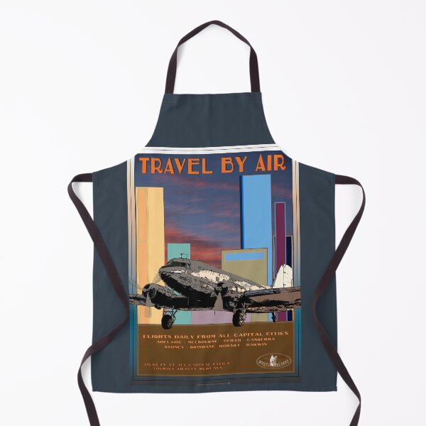 Artikelvorschau, Retro Flugreisen Australia_01 entworfen und verkauft von SEADOGPRINTS.