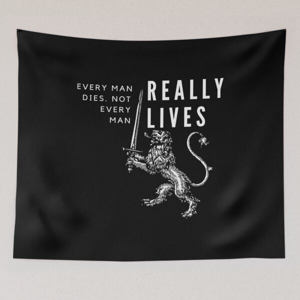 Item preview, Every man dies not every man really lives designed and sold by ArtSanders.