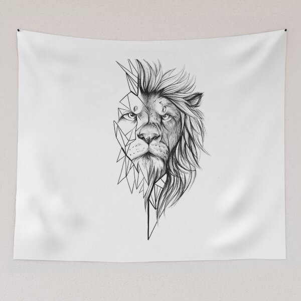 Item preview, Lion Ilustration designed and sold by Fox Big Shop.