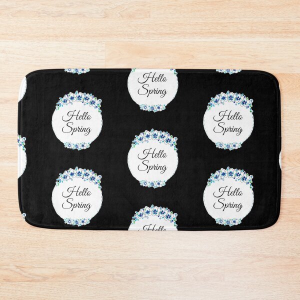 Item preview, Hello Spring in Blue Wreath designed and sold by Trisha Banlasan.