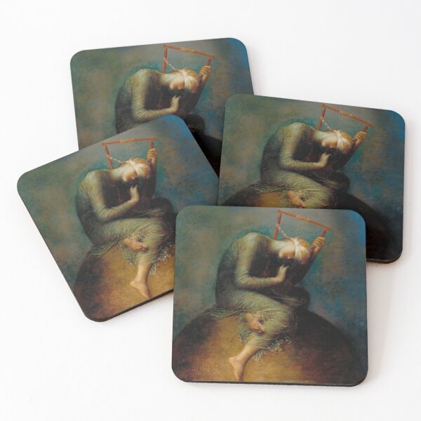 Item preview, Hope by George Frederic Watts designed and sold by IndieArtDream.