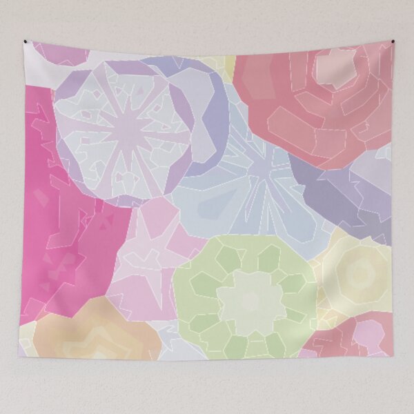 Item preview, Pastel Doodle Flowers designed and sold by JoyforU.