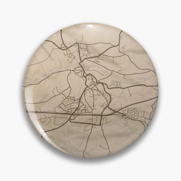 Item preview, Launceston Sepia Map designed and sold by CPTVDesign.
