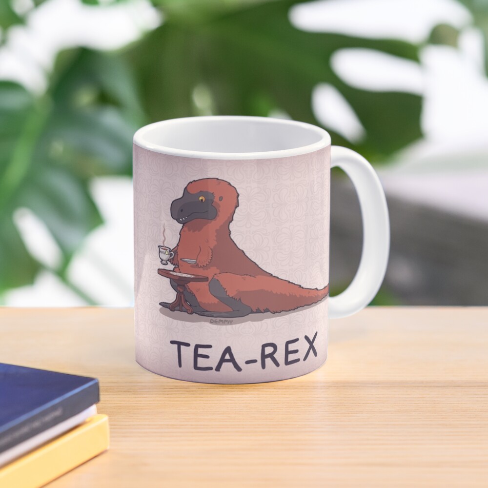 Fluffy Tea-Rex Mug