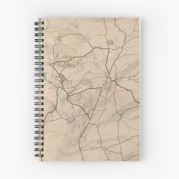 Item preview, Bude Sepia Map designed and sold by CPTVDesign.