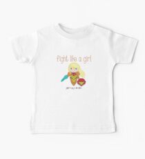 Fight Like a Girl - Intergalatic Bounty Hunter Baby Tee