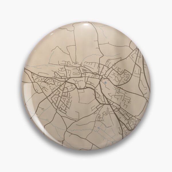 Item preview, Bodmin Sepia Map designed and sold by CPTVDesign.