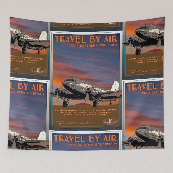 Item preview, Northern Territory Travel Illustration_03 designed and sold by SEADOGPRINTS.