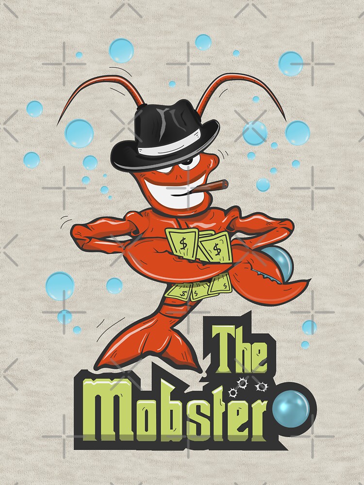 "Lobster Mobster" Zipped Hoodie by VladC Redbubble