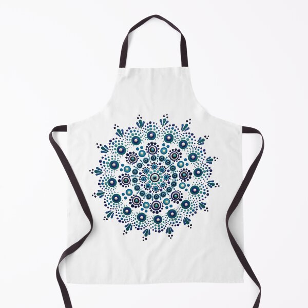 Item preview, Blue and Green 4 Layer Dot Mandala designed and sold by DotLovingSue.