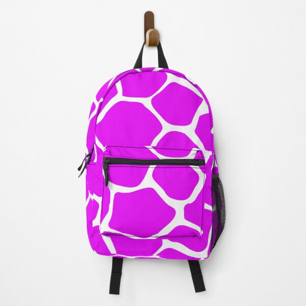 Aperçu de l'œuvre imprimé girafe - rose fluo créée et vendue par kapchi.