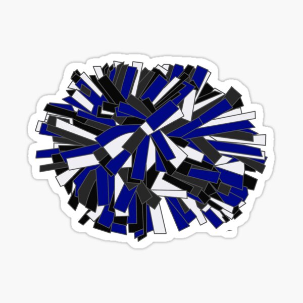 Pom Poms (Black & White) Magnet for Sale by crystalcreative