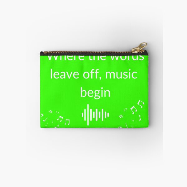 Item preview, Where the word leave off music begin designed and sold by Anthariat17.