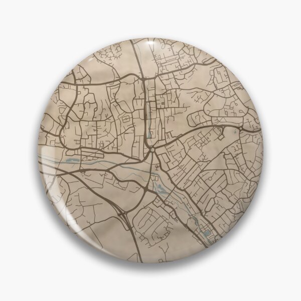 Item preview, Hemel Hempstead Sepia Map designed and sold by CPTVDesign.