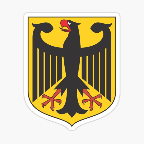 Rund Schlüsselanhänger Mit Gewölbte Aufkleber Deutsche Flagge Mit Adler