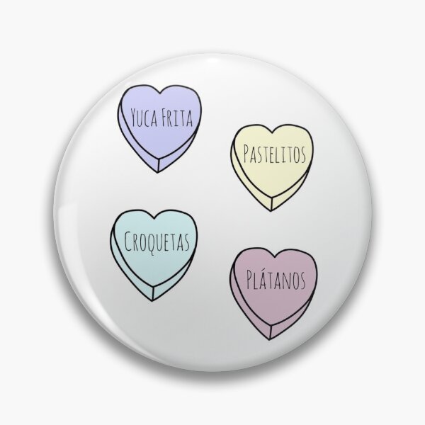 Item preview, Cuban Snack Candy Hearts designed and sold by Simply Bonita by Lorena Valentina.