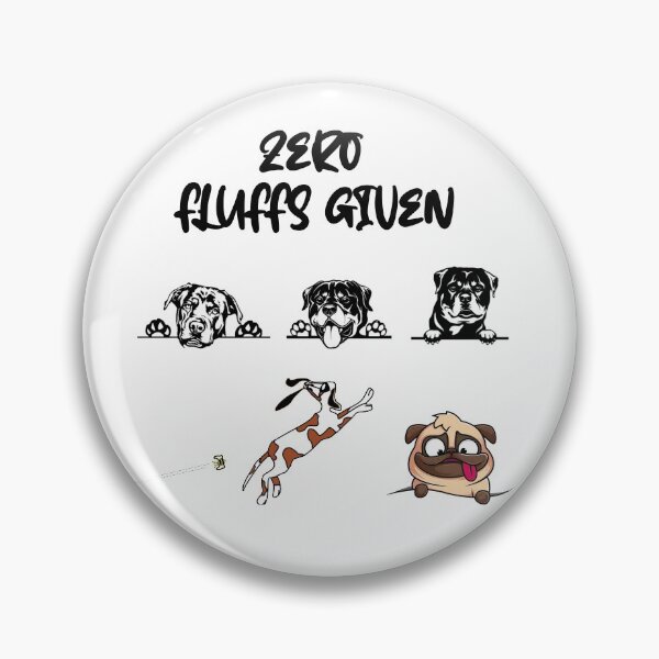 Item preview, Zero fluffs given designed and sold by dogcuddleralert.