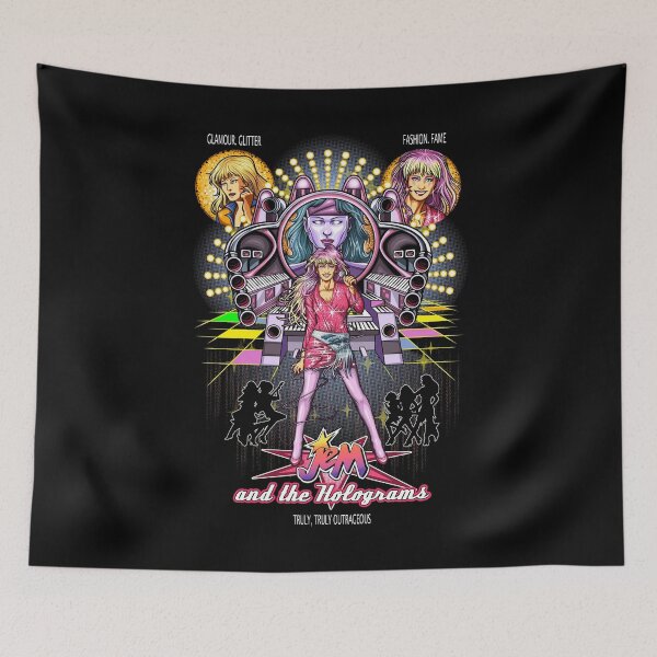 Item preview, Love Jem and the Holograms Music Cartoon Art designed and sold by SonKelly5.