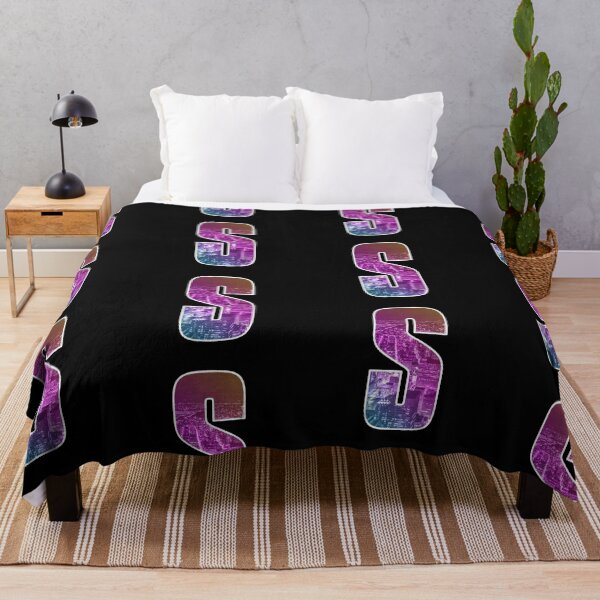 Item preview, Letter S - Retro Vaporwave City Art designed and sold by dylanxh.