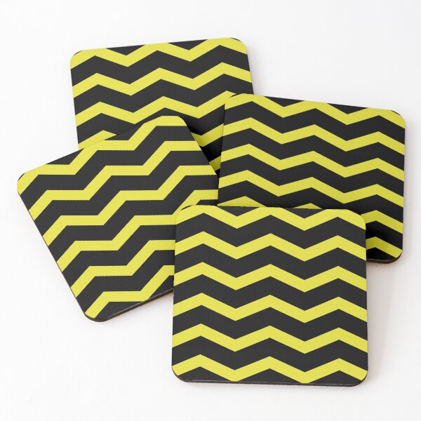 Item preview, Zig Zags - Yellow and Black designed and sold by NobodysHero.