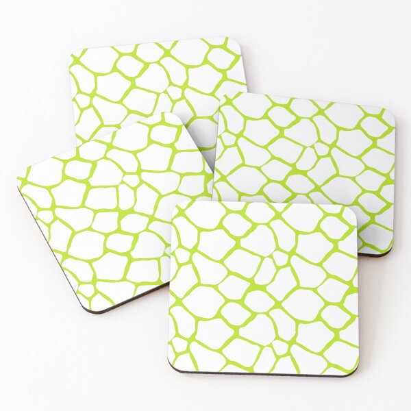 Item preview, giraffe print - neon lime green designed and sold by kapchi.