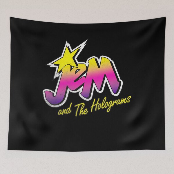 Item preview, Vintage Jem and the Holograms Text Art designed and sold by SonKelly5.