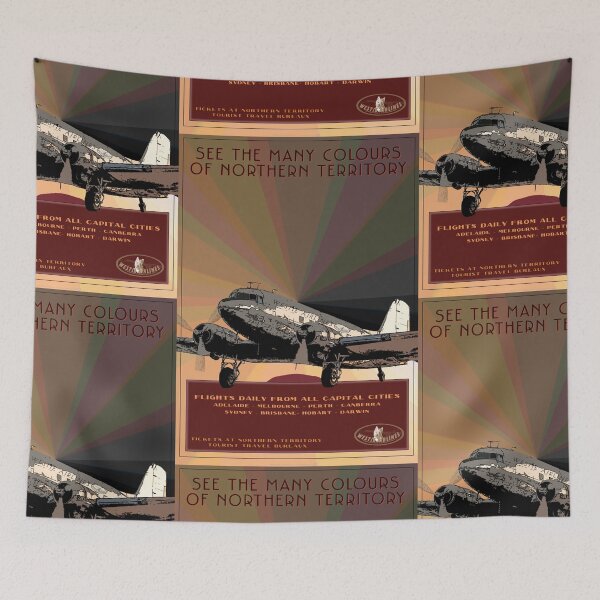 Item preview, Northern Territory Travel Illustration_05 designed and sold by SEADOGPRINTS.