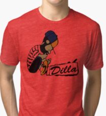 J Dilla - Today In Hip Hop History Tri-blend T-Shirt