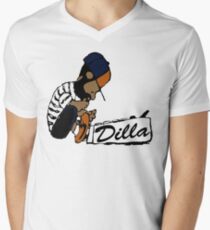 J Dilla - Today In Hip Hop History Men's V-Neck T-Shirt