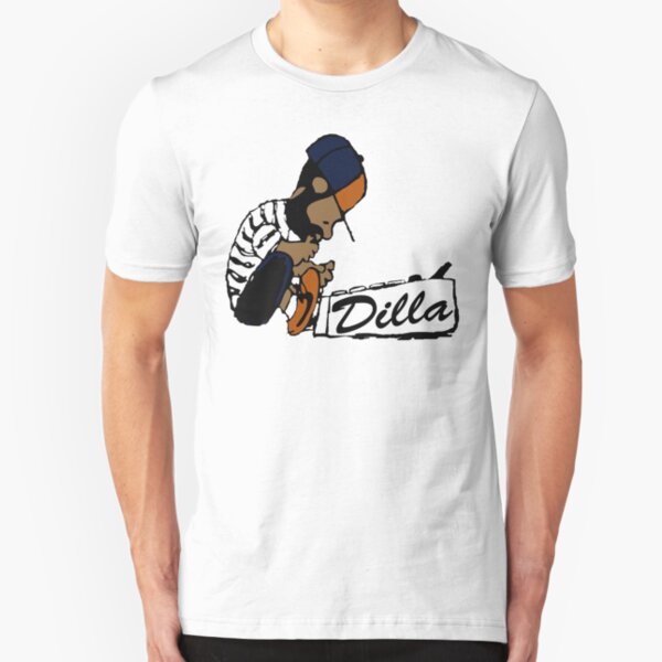 J Dilla - Today In Hip Hop History Slim Fit T-Shirt