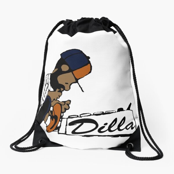 J Dilla - Today In Hip Hop History Drawstring Bag