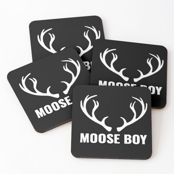 Item preview, MOOSE BOY WHITE designed and sold by PLANTONE.