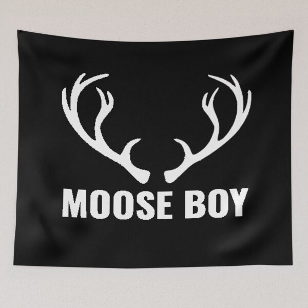 Item preview, MOOSE BOY WHITE designed and sold by PLANTONE.