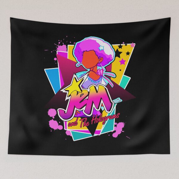 Item preview, Diamond Jem 80s Cartoon Art designed and sold by SonKelly5.