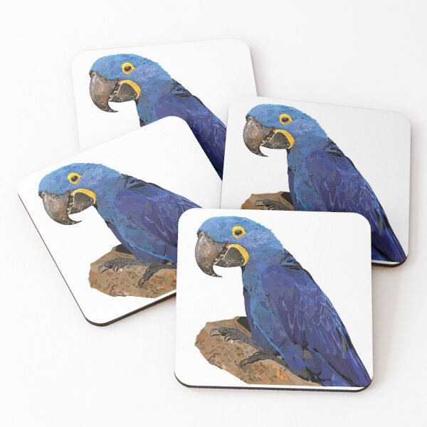 Item preview, Hyacinth macaw designed and sold by obscurite.