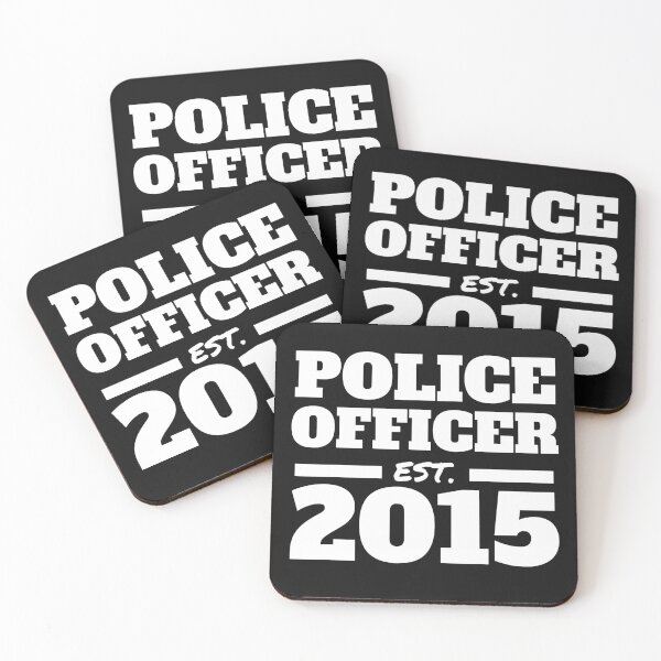 Item preview, Police Officer Est. 2015 designed and sold by Click-Like.