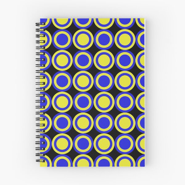 Item preview, Blue and Yellow Mod Circles designed and sold by NobodysHero.