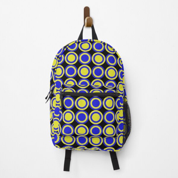 Item preview, Blue and Yellow Mod Circles designed and sold by NobodysHero.